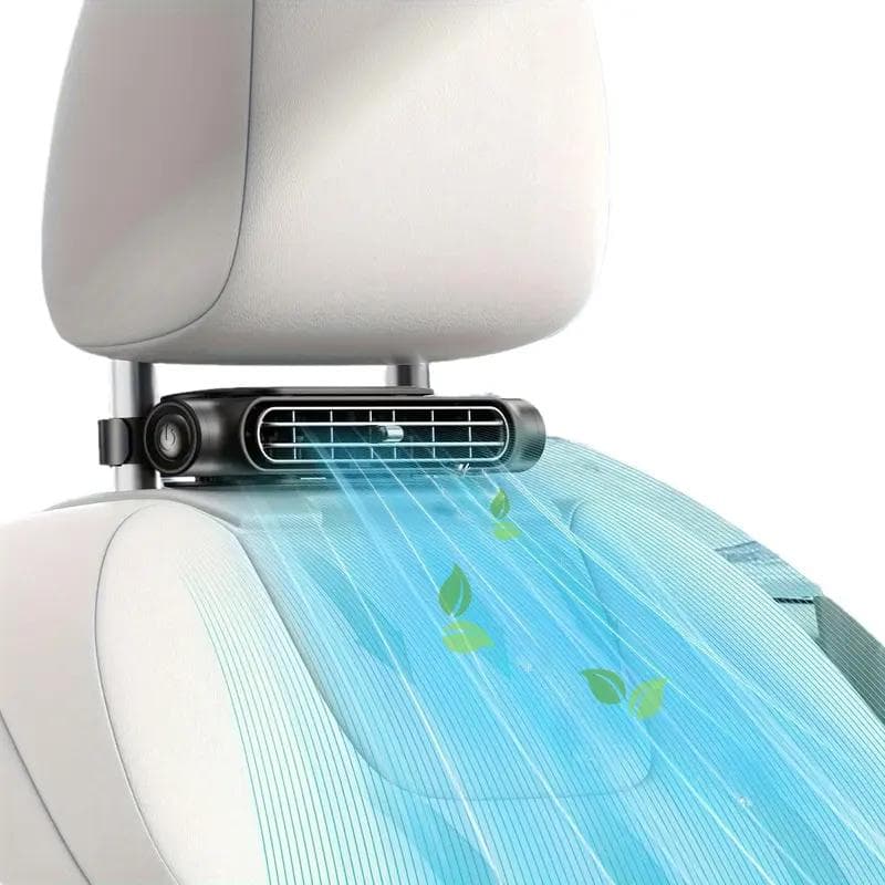 Car Seat Velcro Fan with 3000mAh Battery USB Charging for Kids