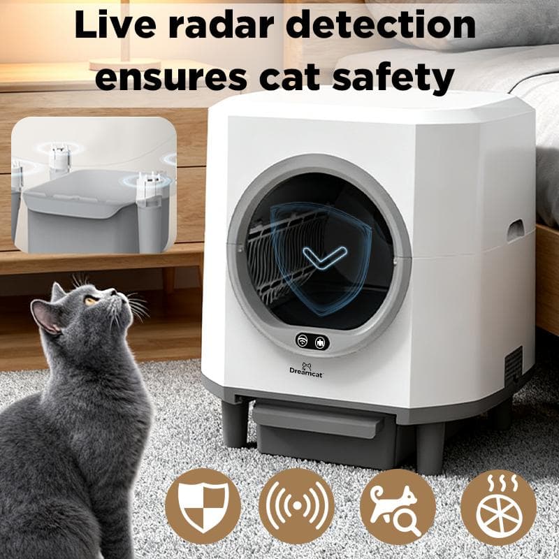Cat Litter Box Self Cleaning
