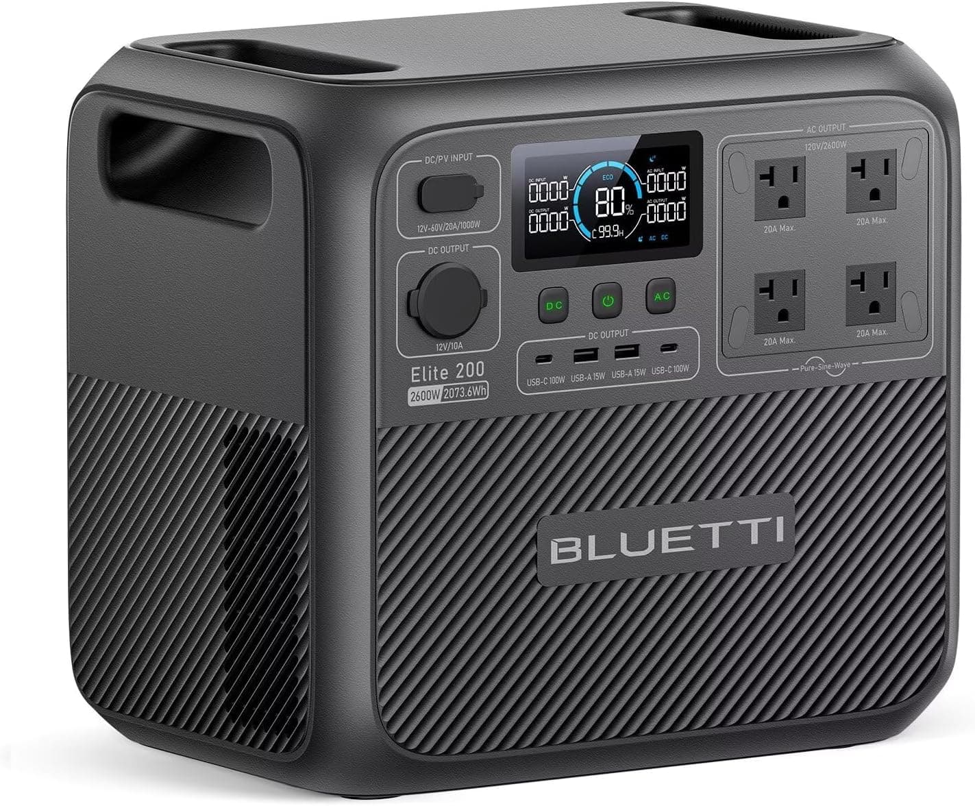 EcoFlow DELTA 2 Max Portable Power Station 2048Wh 2400W