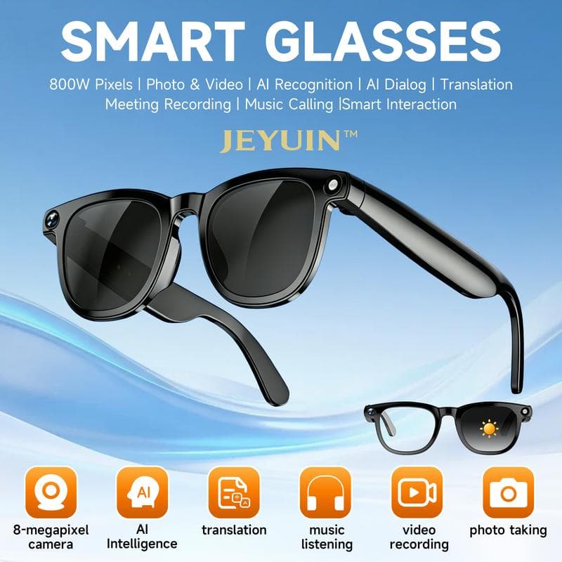 Jeyuin Camera Glasses