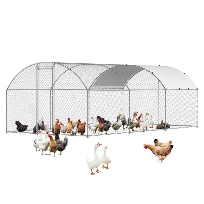 Large Metal Chicken Coop