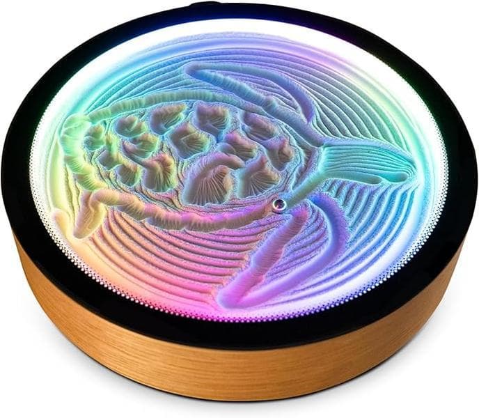 Mini Kinetic Sand Art with LED Lighting