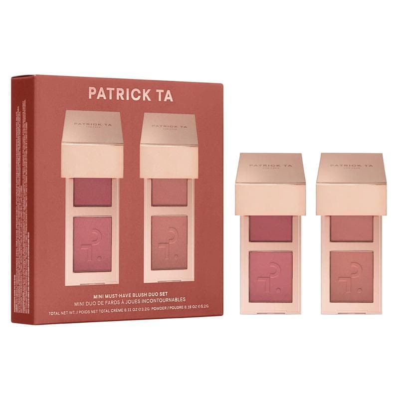 Mini Must-Have Blush Duo Cream and Powder Set