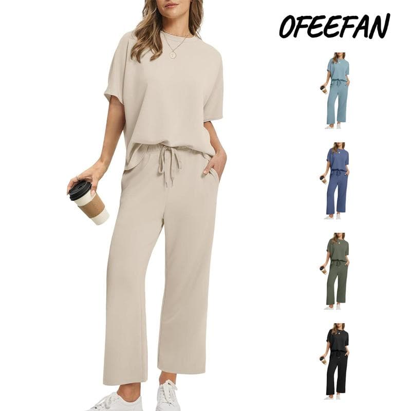 Ofeefan Two Piece Sets Summer