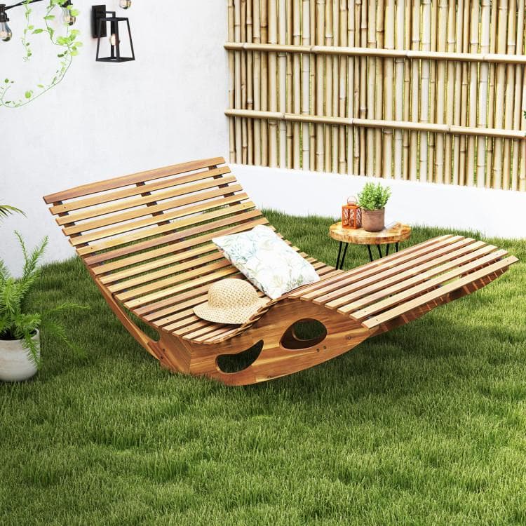 Outdoor Chaise Lounge Set