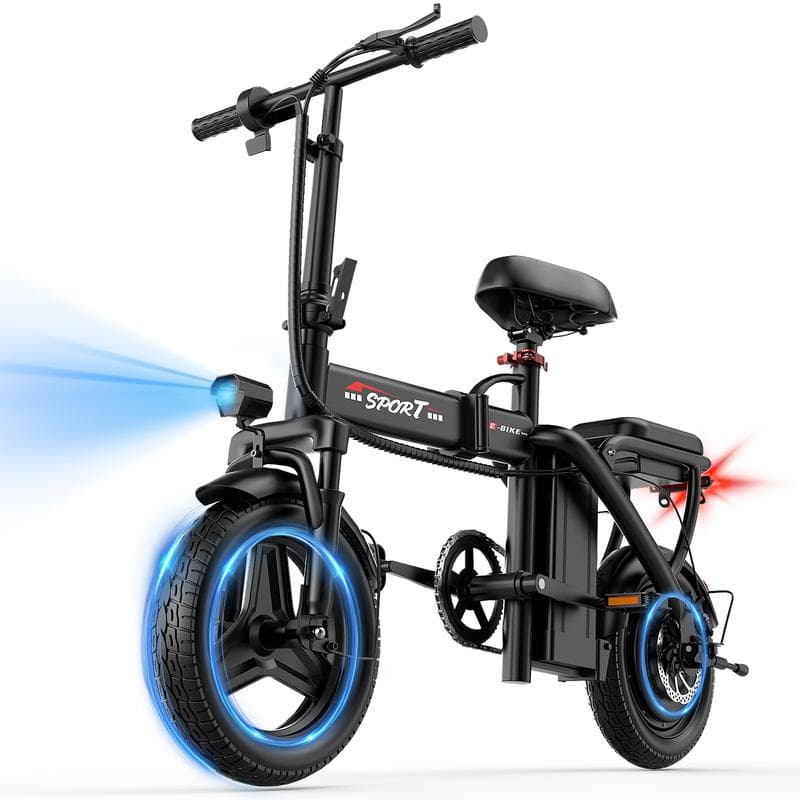 Pikabike Z6 Electric Bike 1200W Peak with 25 MPH Top Speed
