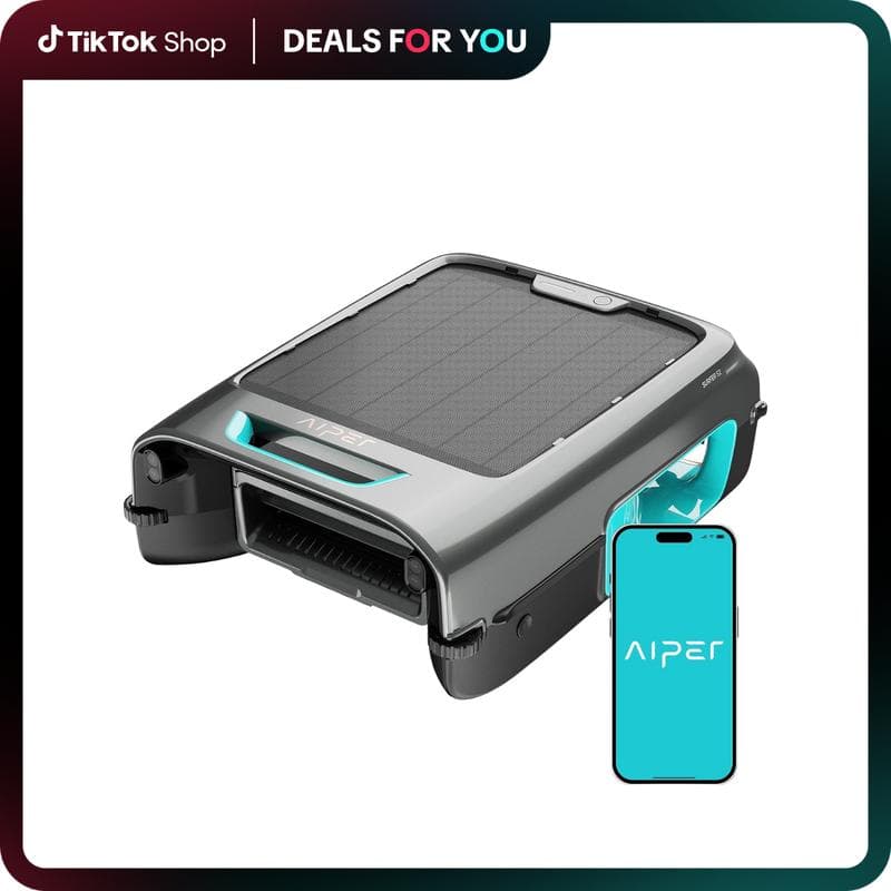 Solar Powered Pool Skimmer