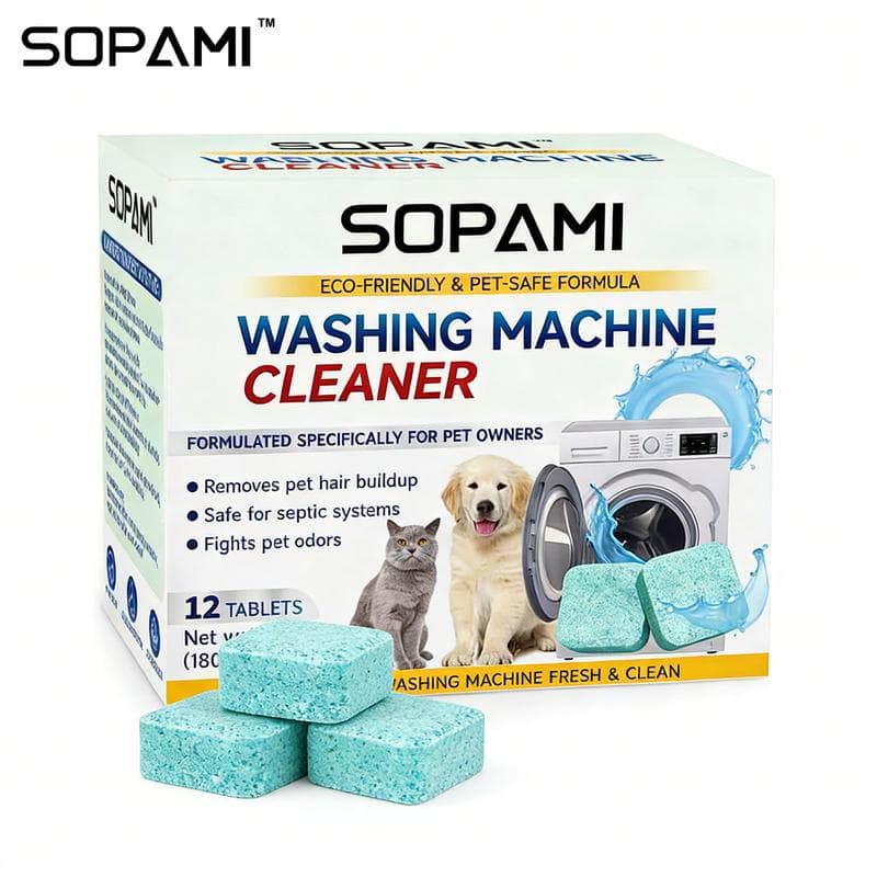 SOPAMI Washing Machine Cleaner Tablets (24 Pack)