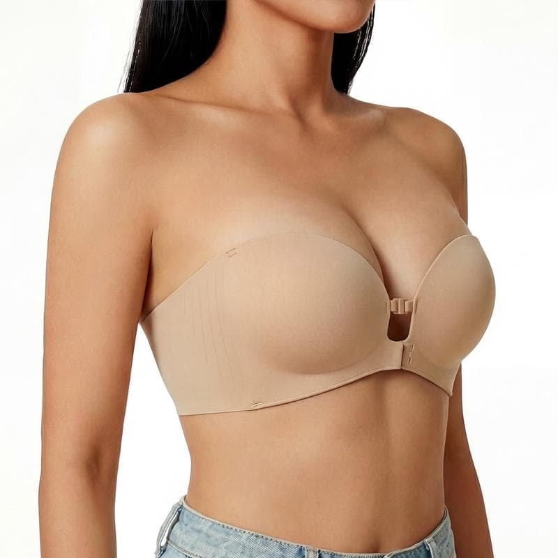 Strapless Push Up Wireless Seamless Bra