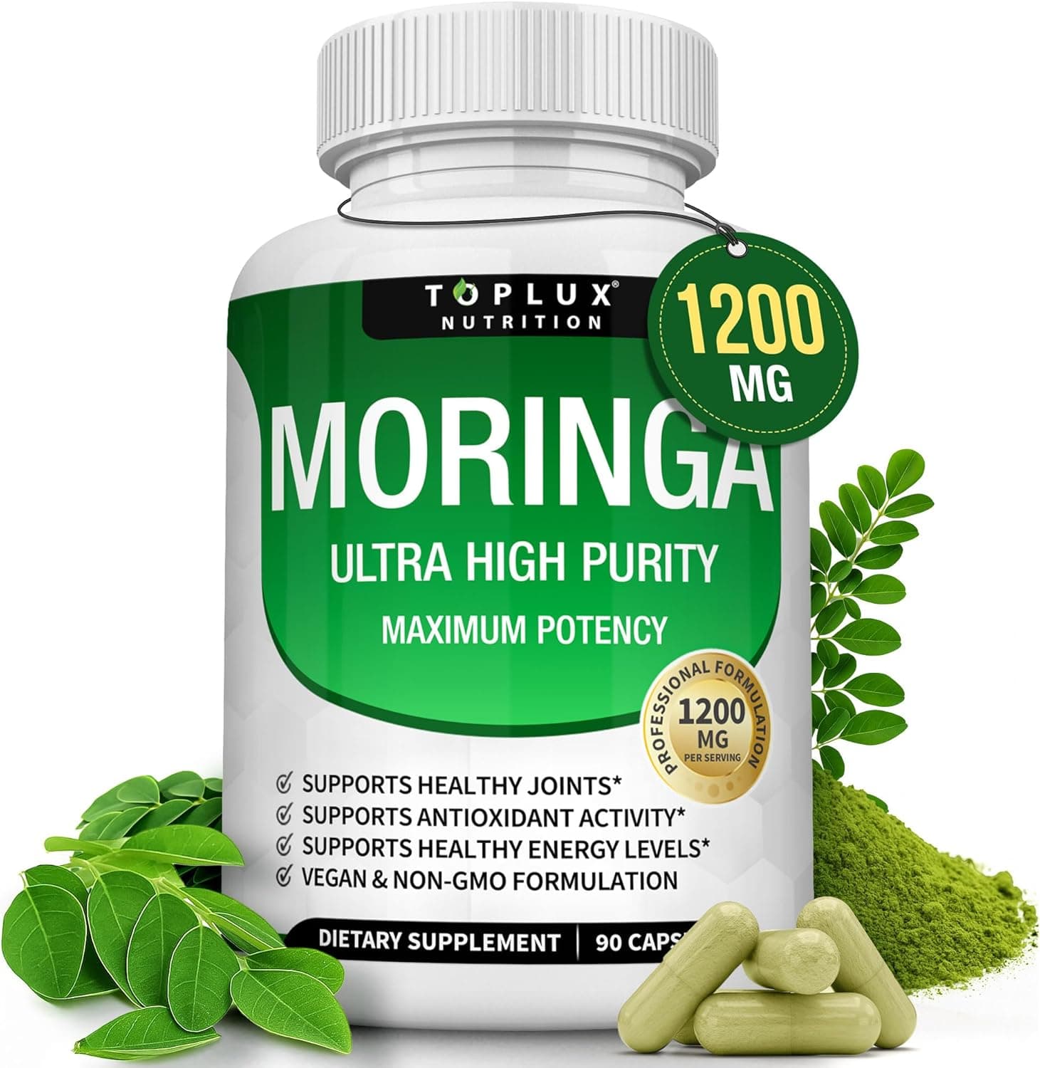 Toplux Moringa Capsules 1200mg