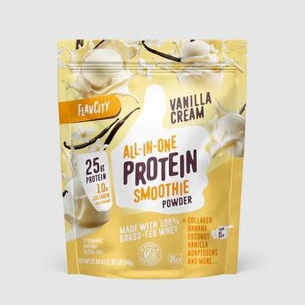 Vanilla Cream Protein Smoothie High Protein Meal Replacement