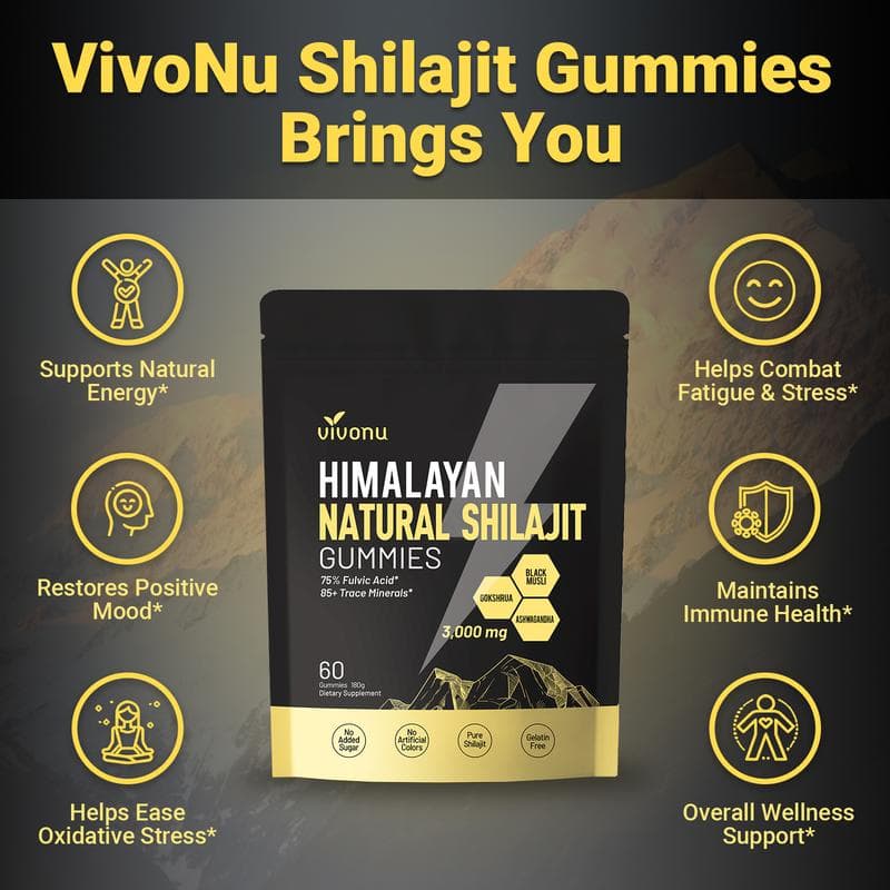 Vivonu Himalayan Shilajit Gummies